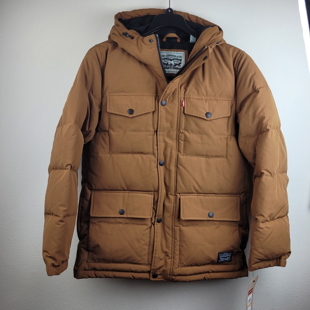 Levi's Arctic cloth heavyweight park jacket Size Small